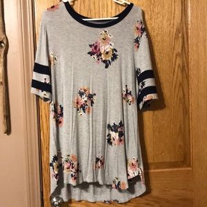 Maurices 24/7 Floral top